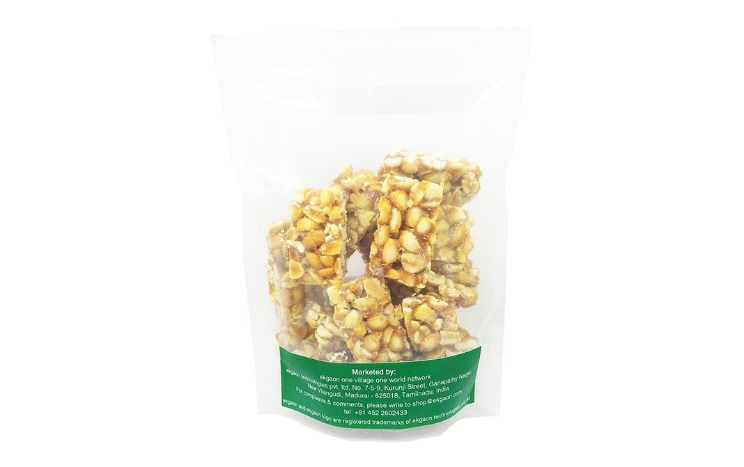 Ekgaon Crispy Peanut Chikki    Pack  250 grams